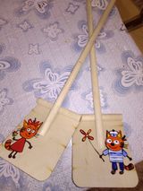 Лопатка для сына и дочки 
